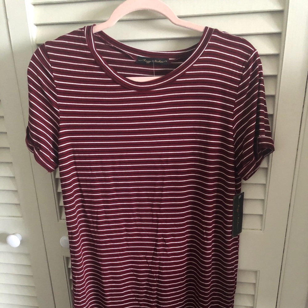 Brand new stripped dress